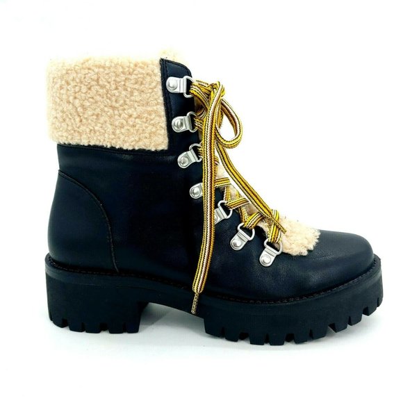 Steve Madden Aniko Lace‎ Up Ankle Boot 6.5 NEW - Picture 1 of 10